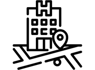 Ubicación Estratégica Icono